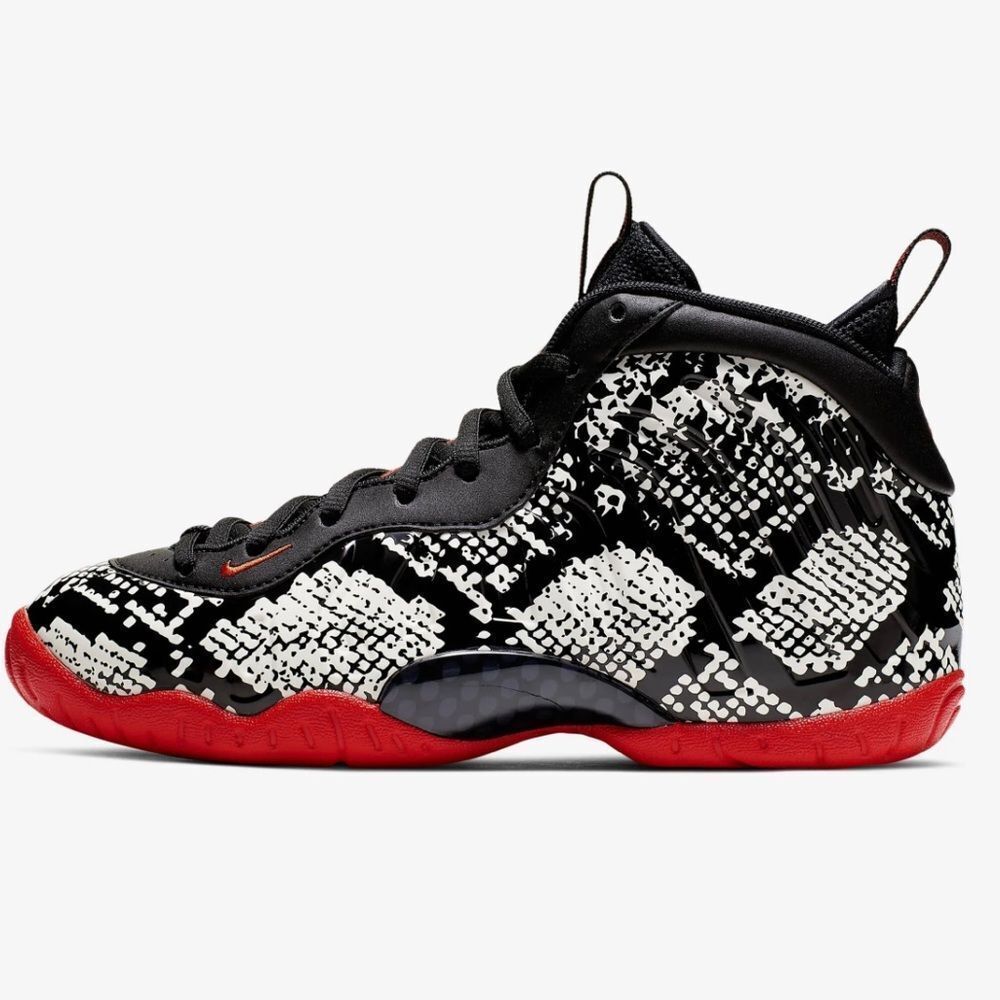 NIKE | Nike Air Foamposite One GS Albino Snakeskin Sneakers RARE Youth Size 7